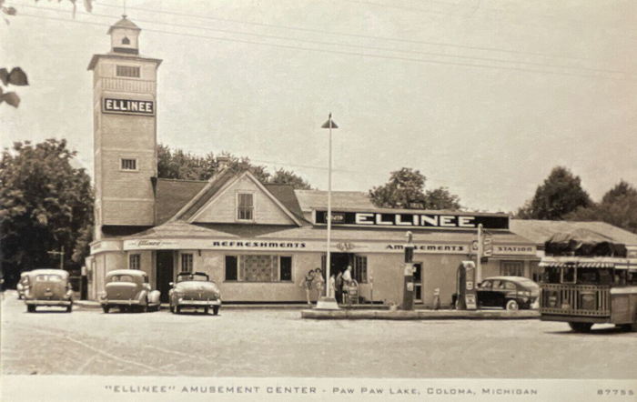 Ellinee Amusement Center - Vintage Photo
